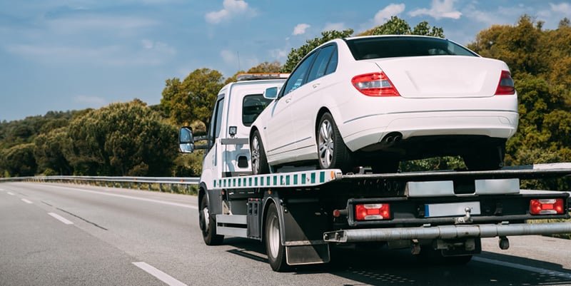 Professional towing service